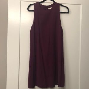 Alice and Olivia purple mini dress